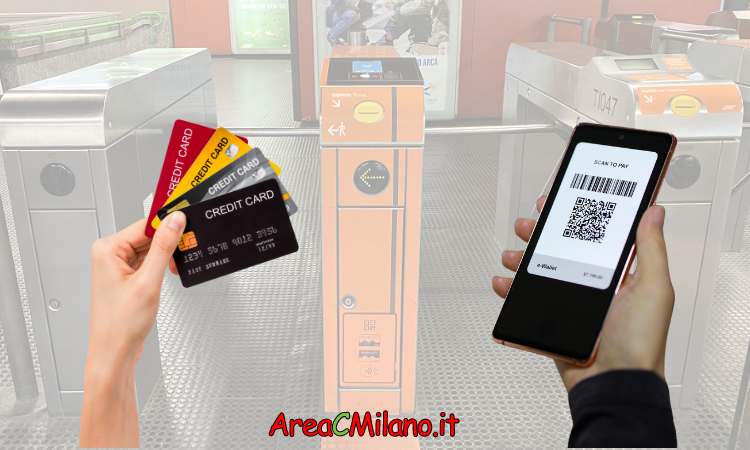 Milan's Metro contactless payment