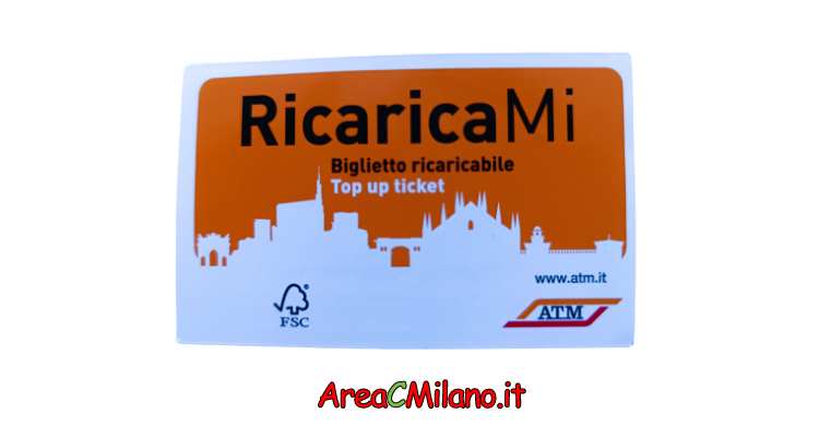 RicaricaMi rechargeable ticket